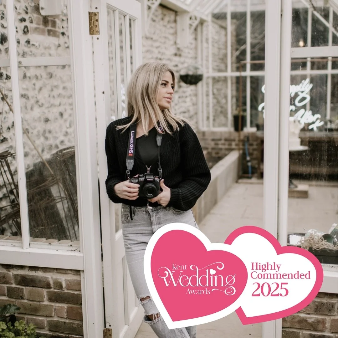 **Wow&hellip; I&rsquo;m still in complete shock and feeling so incredibly grateful! ✨

I&rsquo;ve scooped the Highly Commended accolade at the Kent Wedding Awards! 🏆💍 This means the world to me, and I can&rsquo;t thank the judges enough for this re