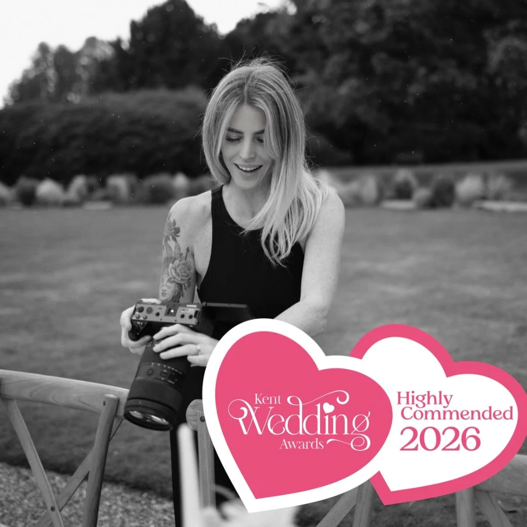 So proud to share that I was Highly Commended at the Kent Wedding Awards ✨

Thank you so much to Kent Wedding Awards and the judges for the recognition , it genuinely means the world. Huge congratulations to @molehillmedia for the win too&hellip; hon
