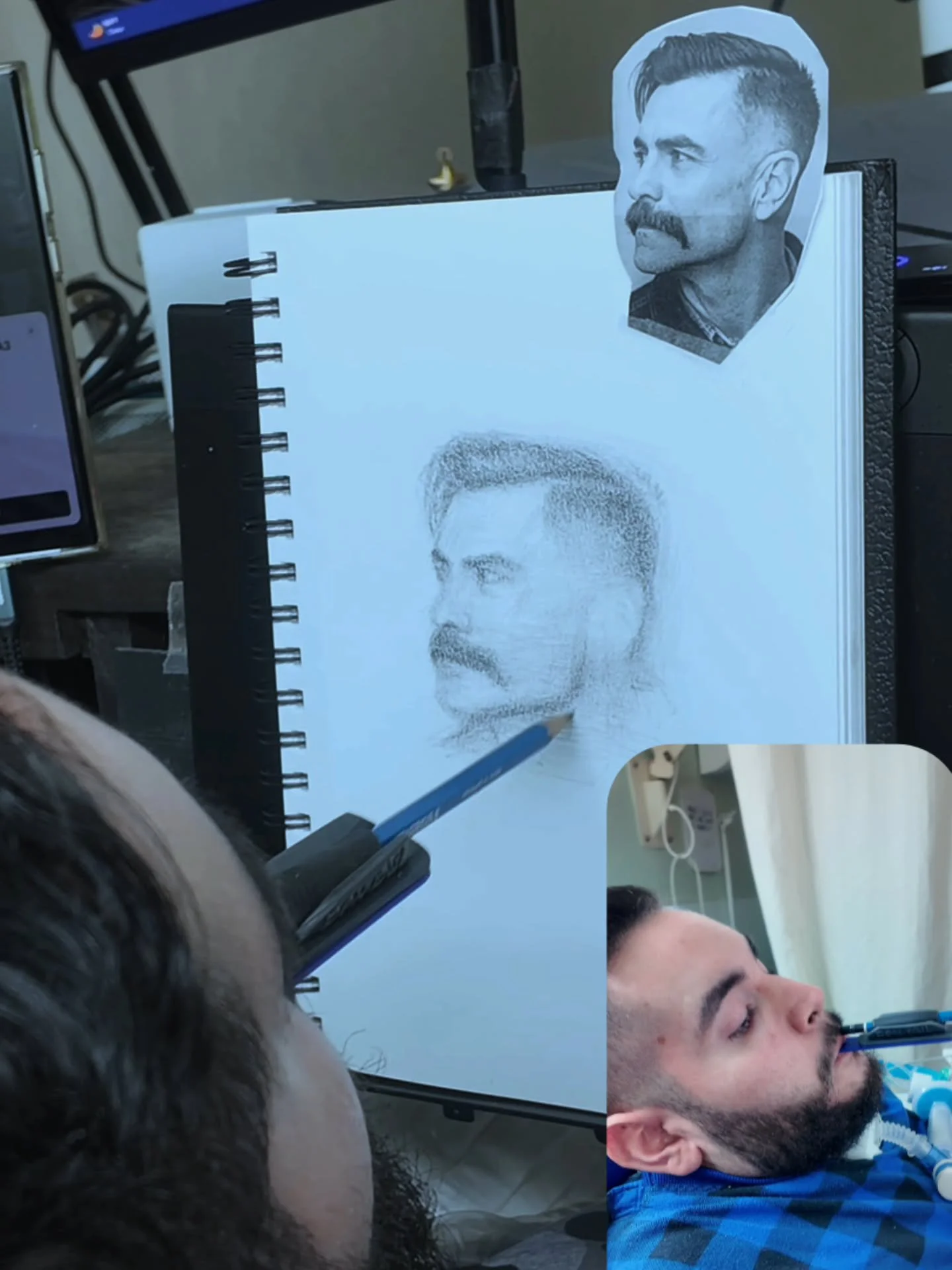 I'm trying my best. If you don't use it, you lose it. I try to stay consistent between mediums, drawing in general, since I come from a digital art background. What do you think? 
#artist #drawing #sketch #motivation #inspiration #explorepage #mouth