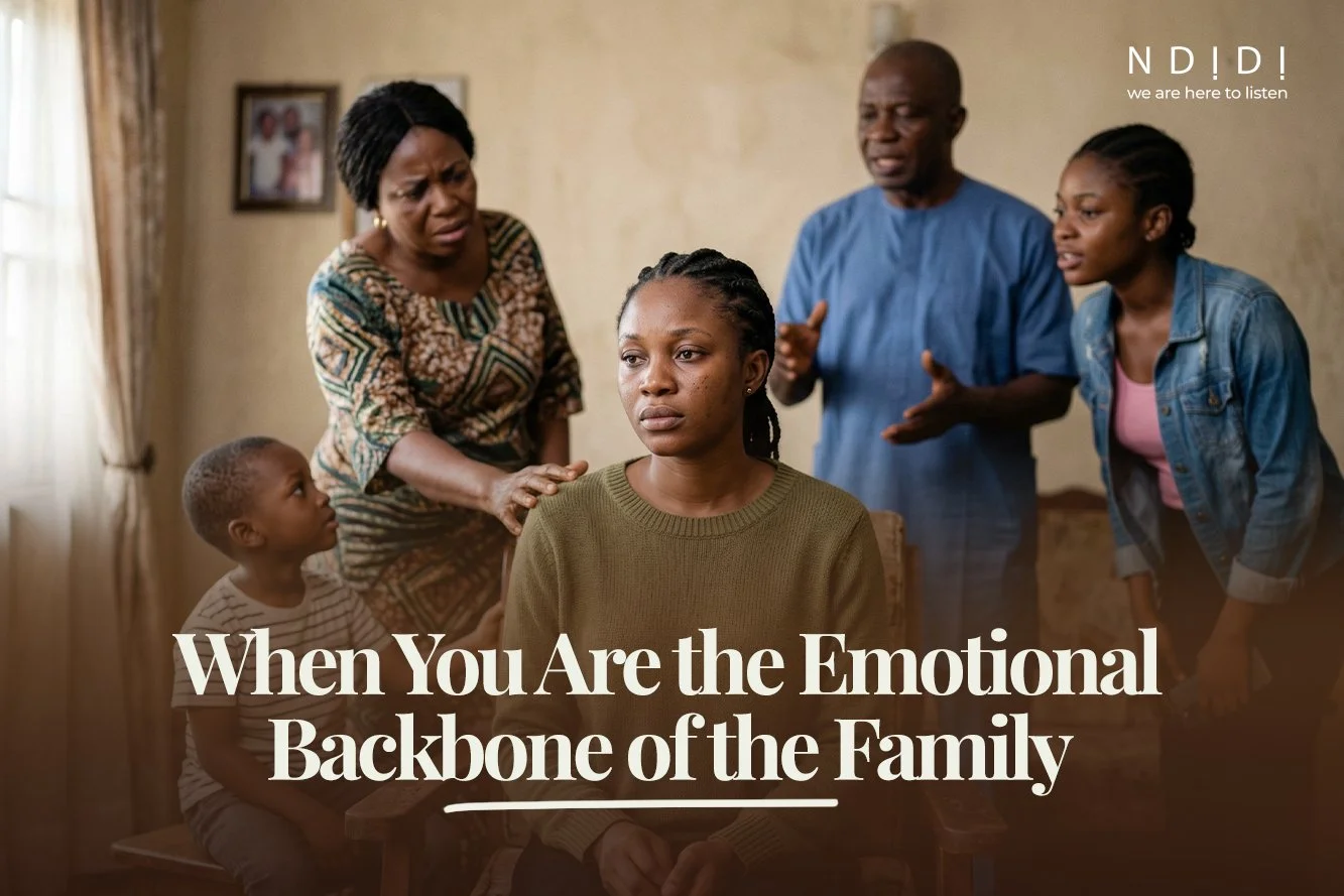 When You Are the Emotional Backbone of the Family
