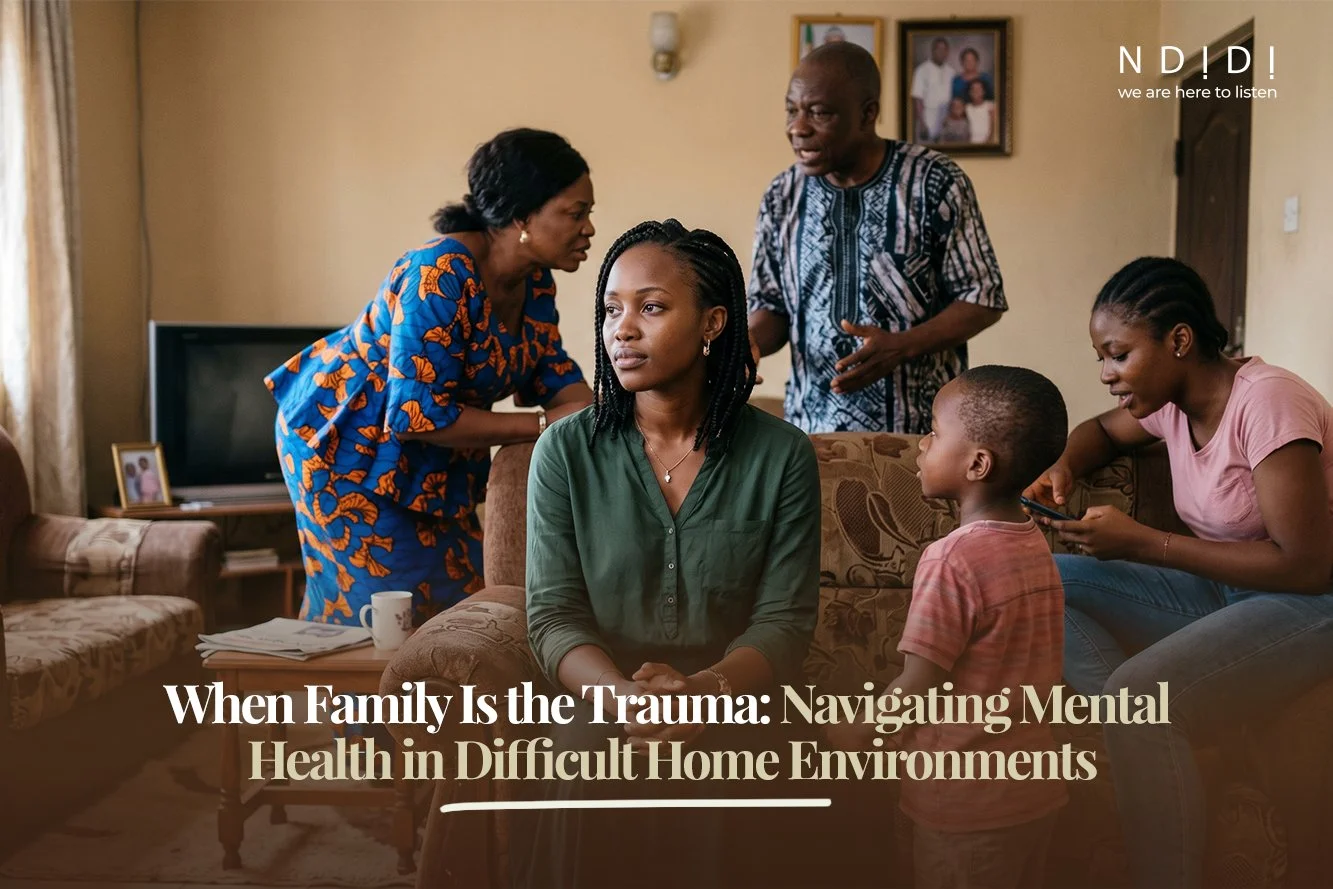 When Family Is the Trauma: Navigating Mental Health in Difficult Home Environments