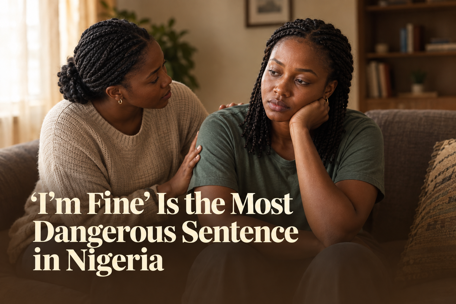 "I'm Fine" Is the Most Dangerous Sentence in Nigeria