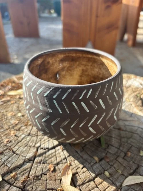 Handpainted Pot