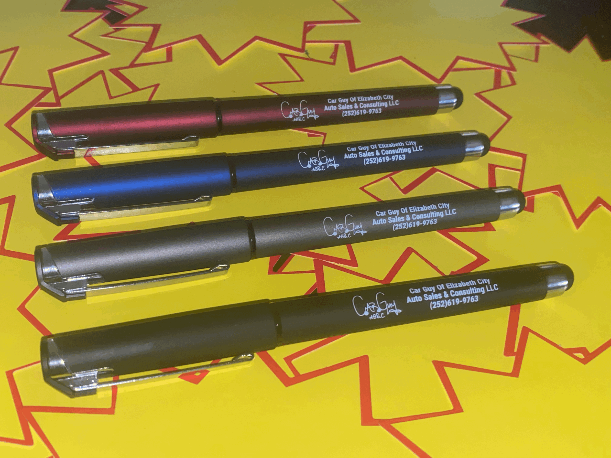 Car Guy Gel Pens