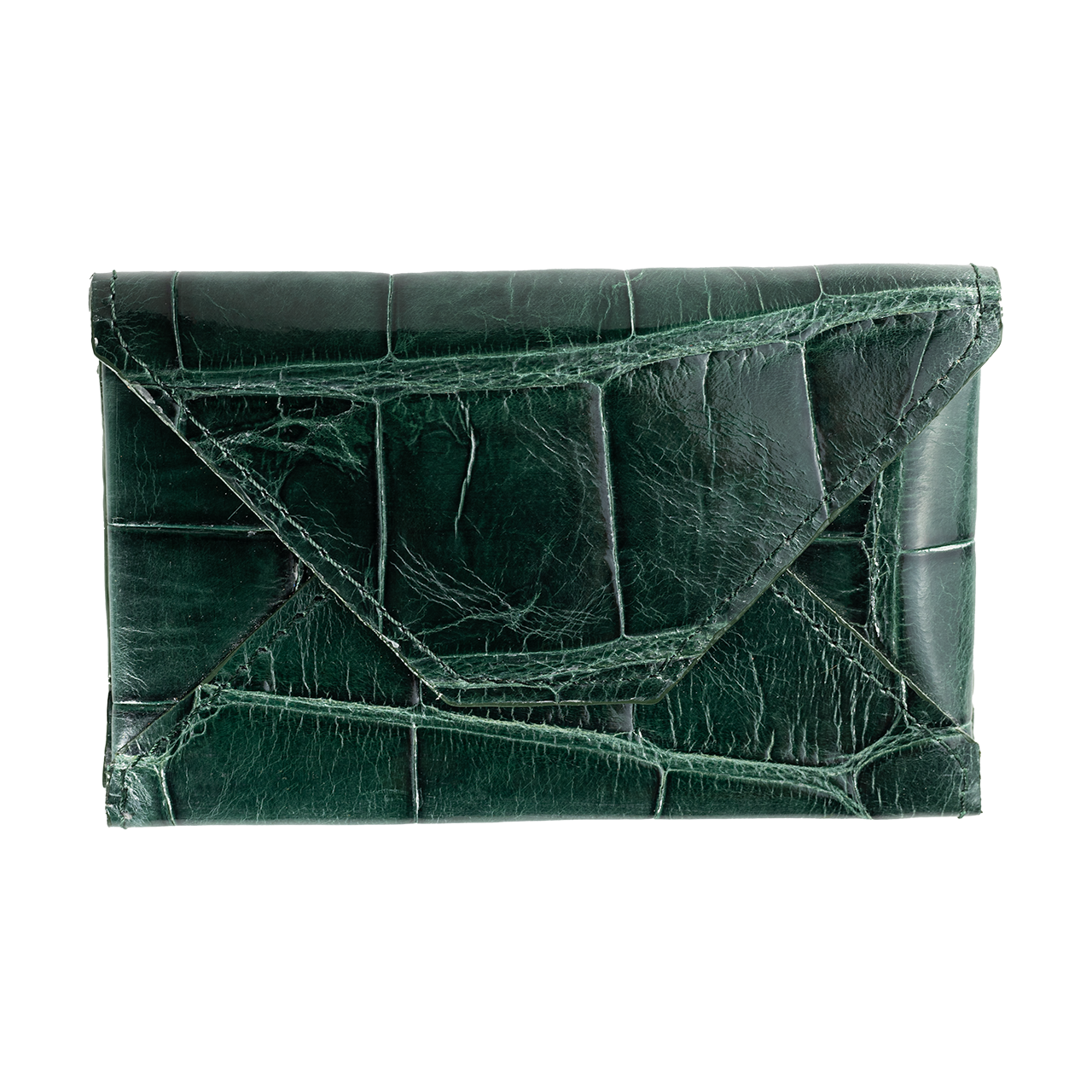 Envelope Card Case in Classic Alligator - Abas