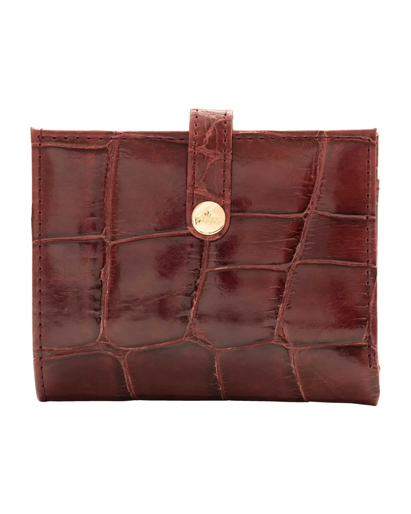 Mini Wallet in Classic Alligator - Abas