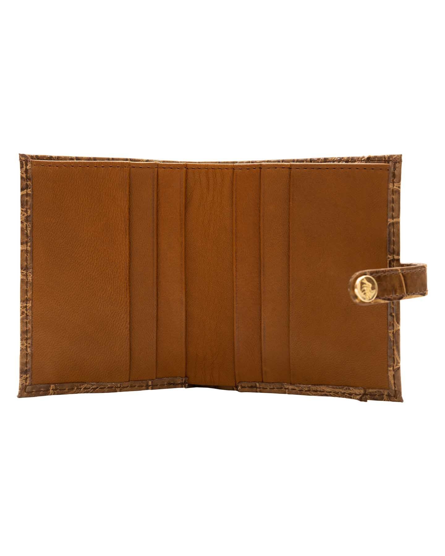 Mini Wallet in Classic Alligator - Abas