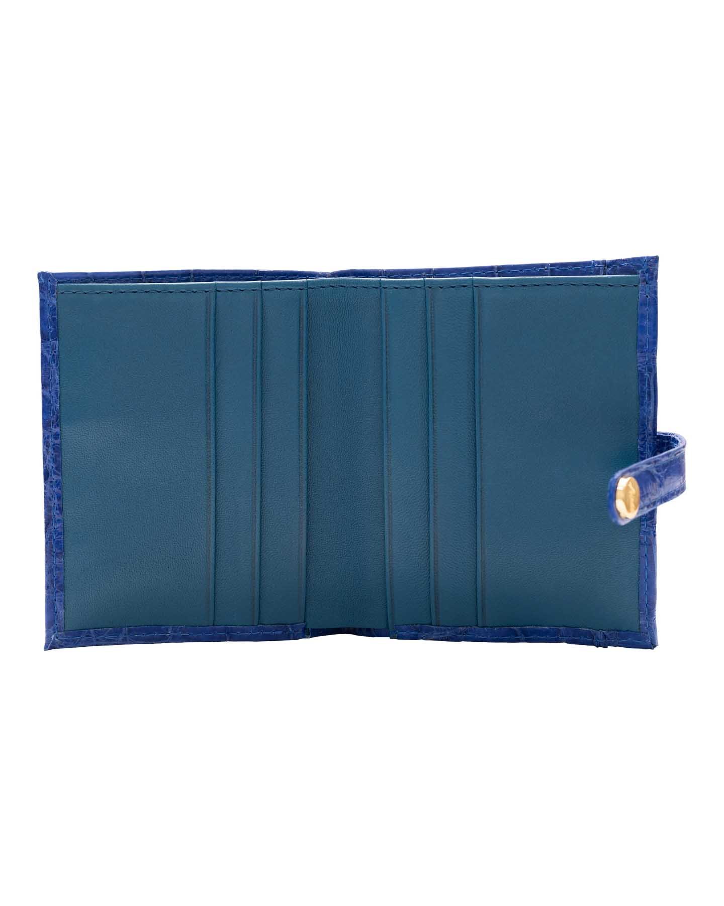 Mini Wallet in Classic Alligator - Abas