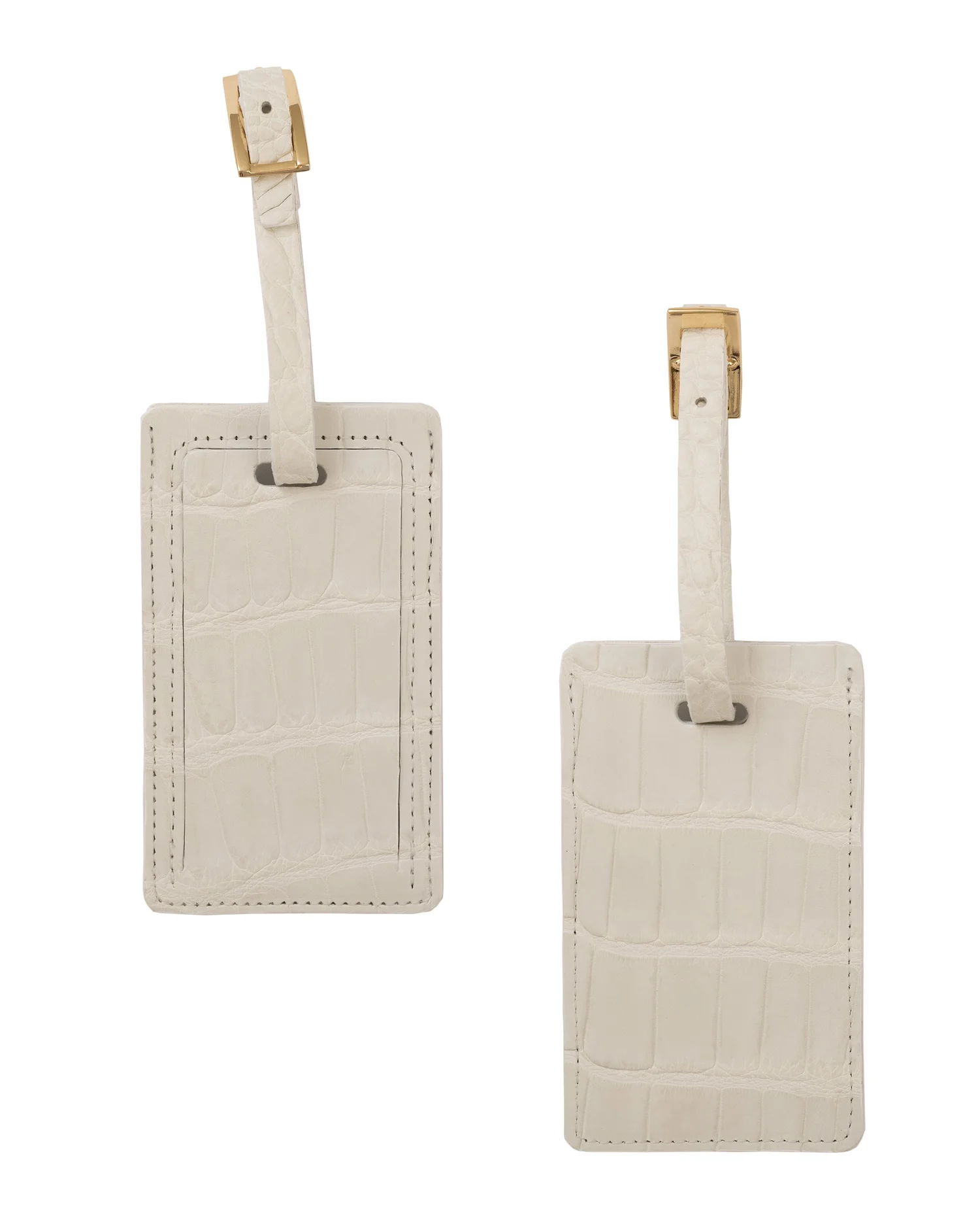 Luggage Identifier Personalised Elephant Elephant Luggage Tag Luggage Tag  Set In Matte Alligator With Buckle