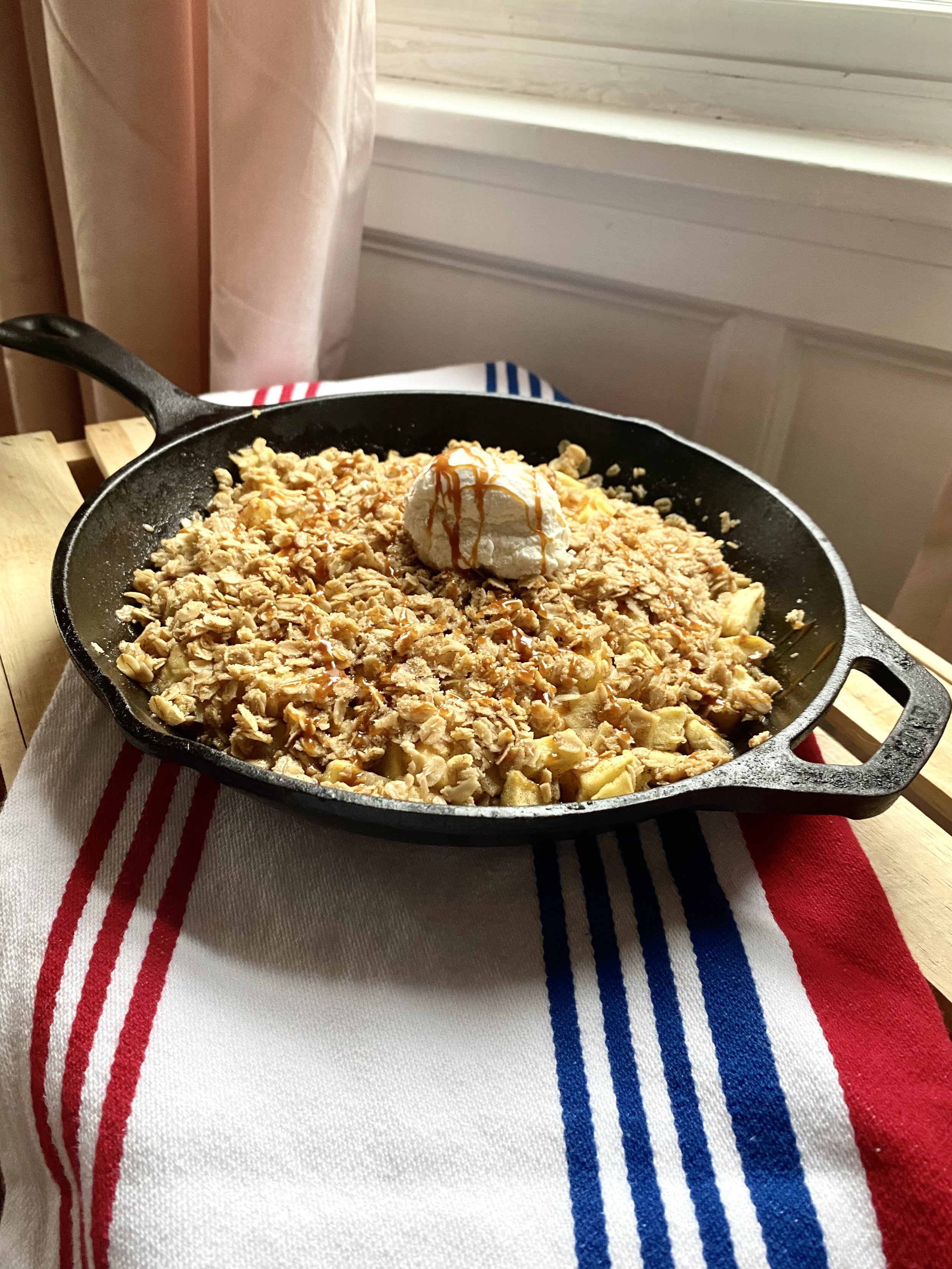 Recipe - Cast Iron Skillet Apple Crisp
