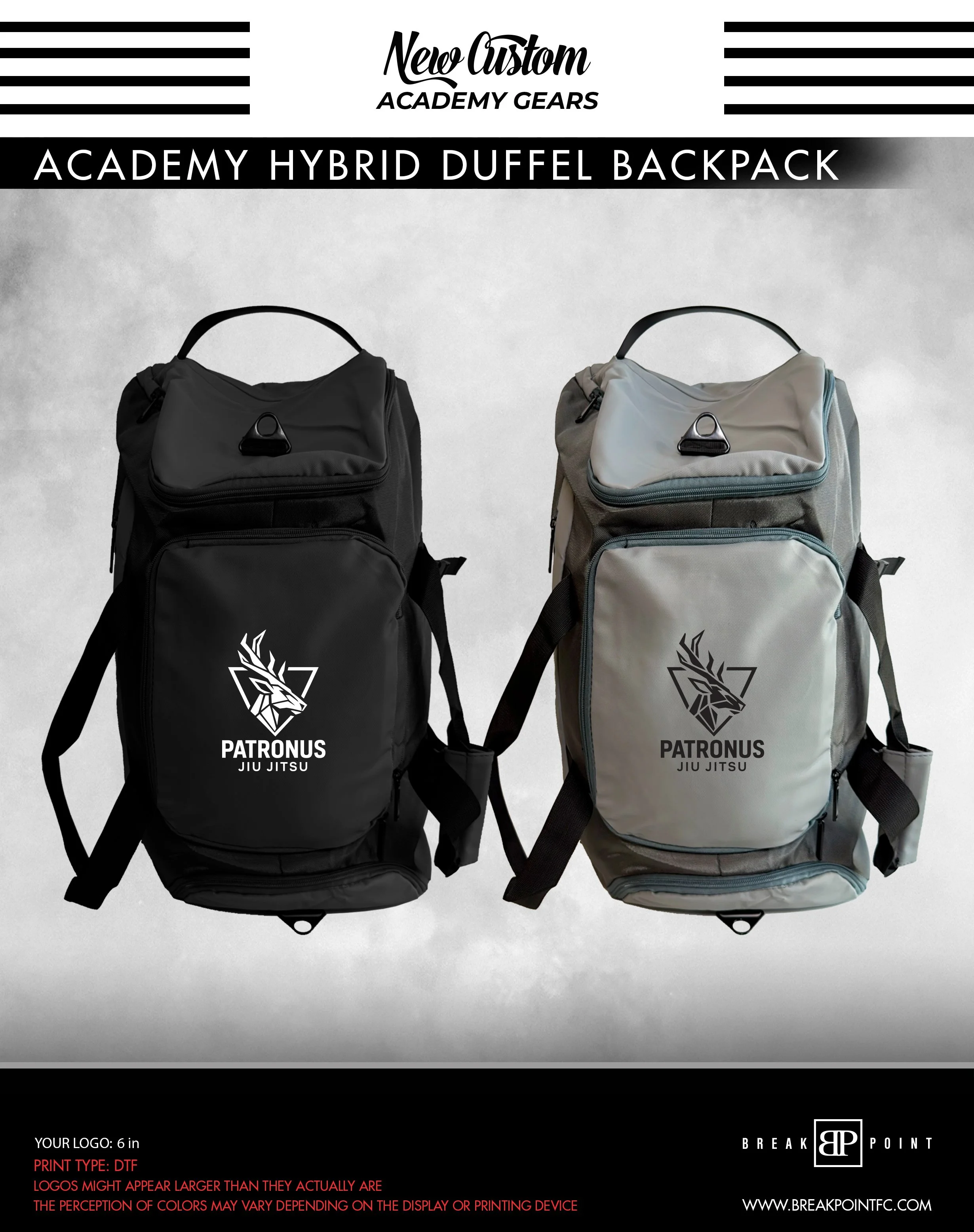 Hybrid Duffle Backpack
