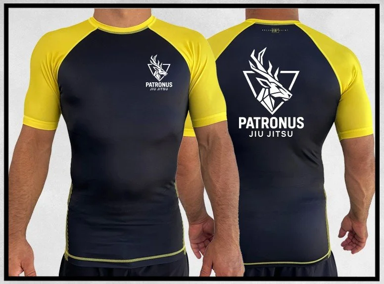All Black YELLOW Ranked Kids RashGuard Mockup - Patronus Jiu Jitsu.jpg