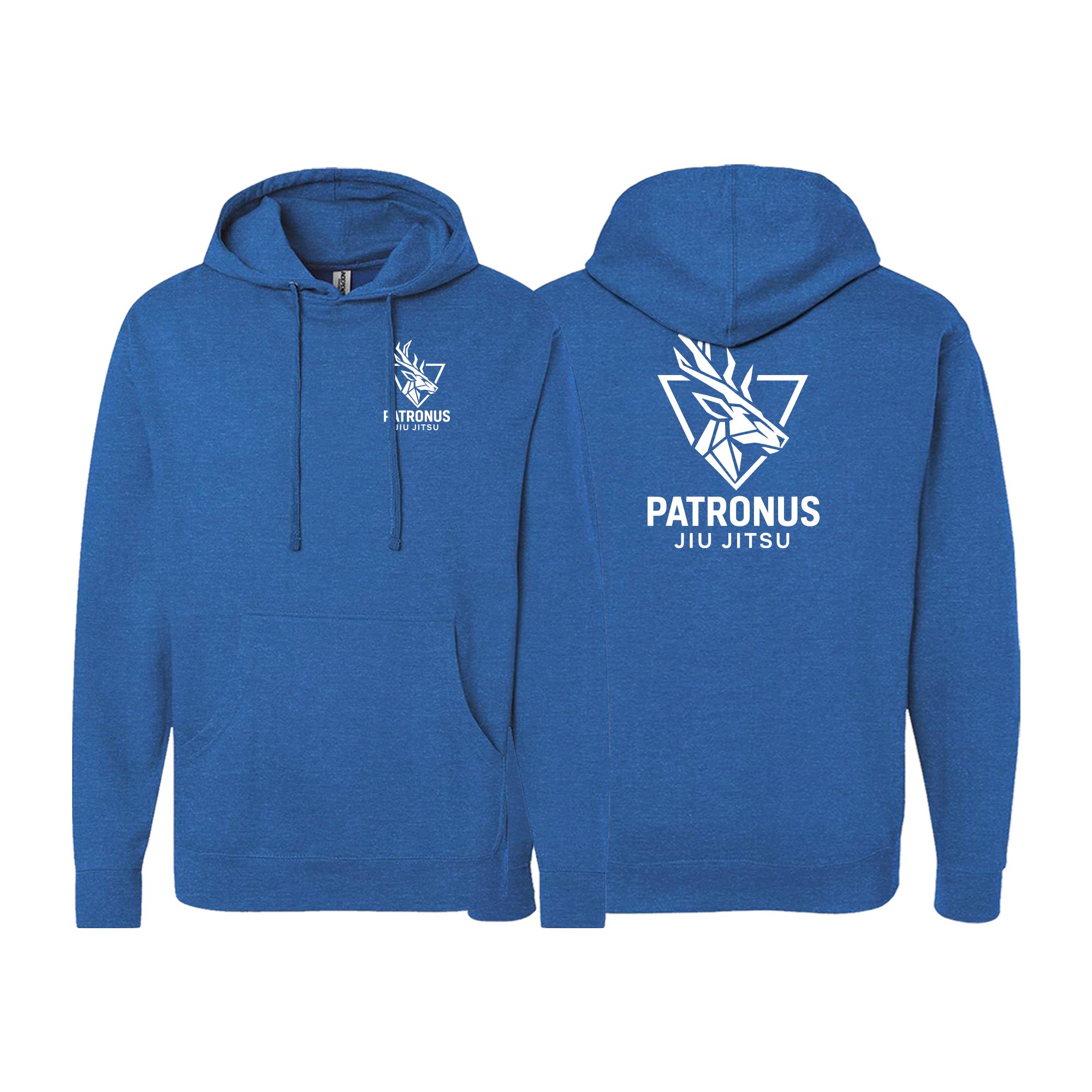 Royal Heather Hoodie Mockup - Patronus Jiu Jitsu.jpg