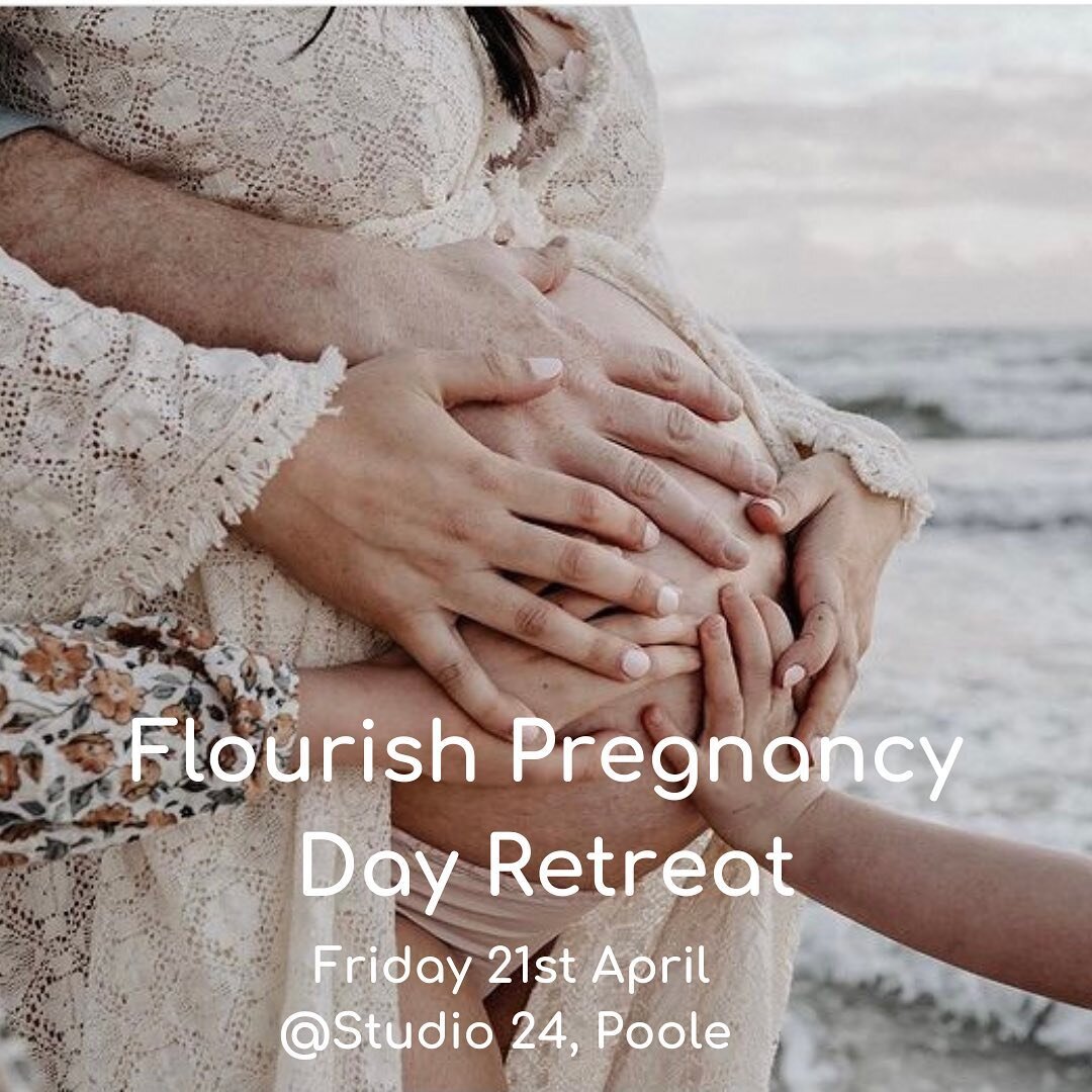 PREGNANT AND CRAVING NURTURE&hellip;?
So excited to be hosting another Flourish Peace Day Retreat TOMORROW! 
Friday 21st April @ Studio 24 - a stunning garden studio in Branksome, Poole.
💕🤰🏻💕
+Just imagine a whole day dedicated to wonderful YOU a