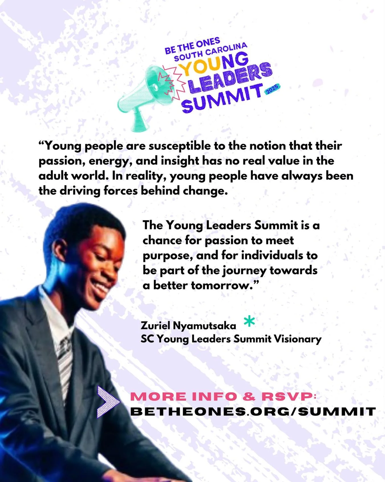 ✨ What makes the SC Young Leaders Summit special? It’s intentionally built and designed by AND for young people. ✨ 
This year we formed the Summit Young Visionaries Committee - a group of 6 South Carolina students