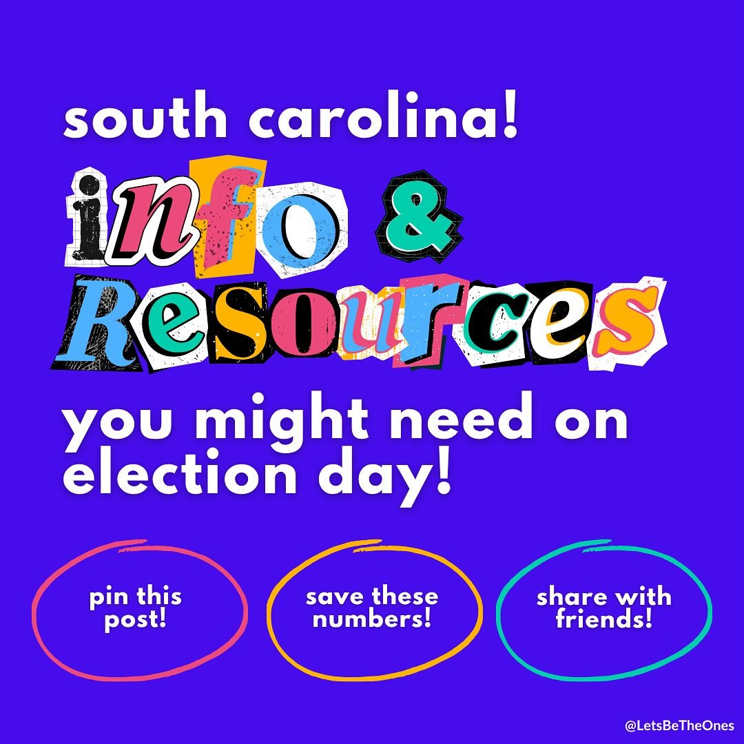 🗳️ TUESDAY NOVEMBER 4TH IS OFFICIALLY ELECTION DAY! 🗳️

‼️Polls are open from 7am - 7pm and you must vote at your assigned polling location (precinct). 

👍 Important resources, information, election protection hotline numbers, and more! (all info 