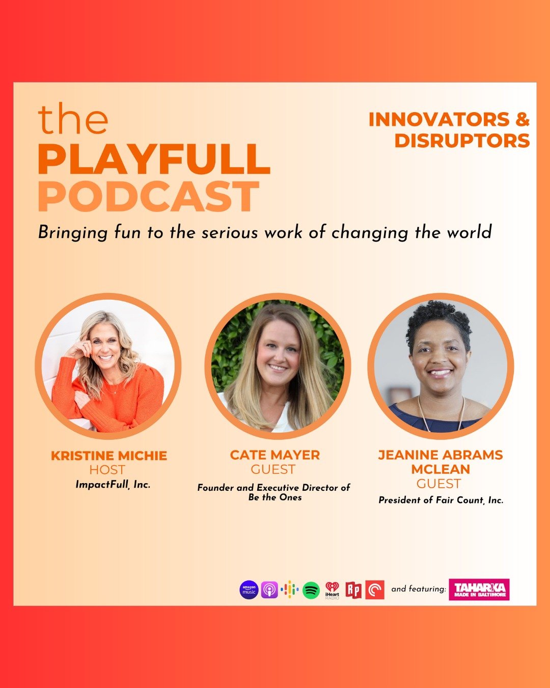 What if civic engagement felt less like an obligation&hellip; and a little more playFULL? ✨

Our Founder &amp; Director, Cate, joined The PlayFull Podcast alongside friend &amp; partner Jeanine Abrams McLean (President, Fair Count) and host Kristine 