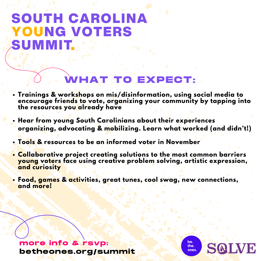 SC Young Voters Summit - September 14th