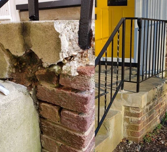 CONCRETE STOOP REPAIR BY MOCO HANDYMAN