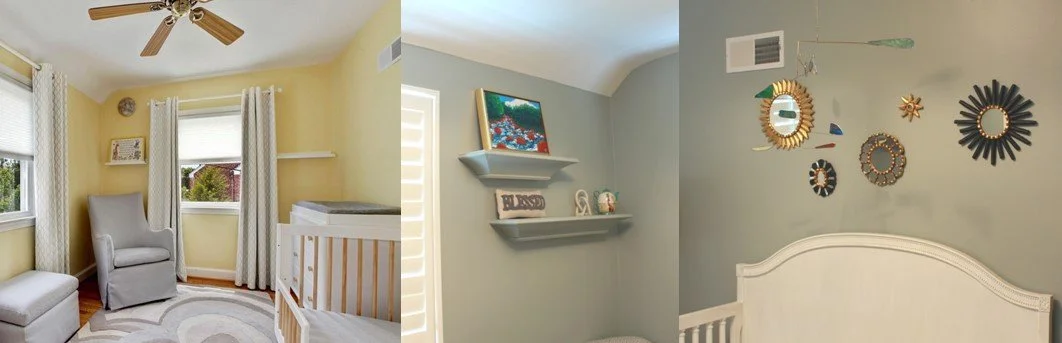 SHELVES, WALL ART AND MOBILE BY MOCO HANDYMAN