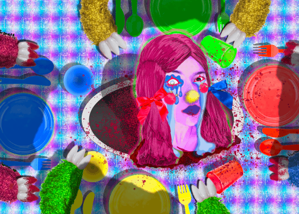 Family Dinner Selfie.gif