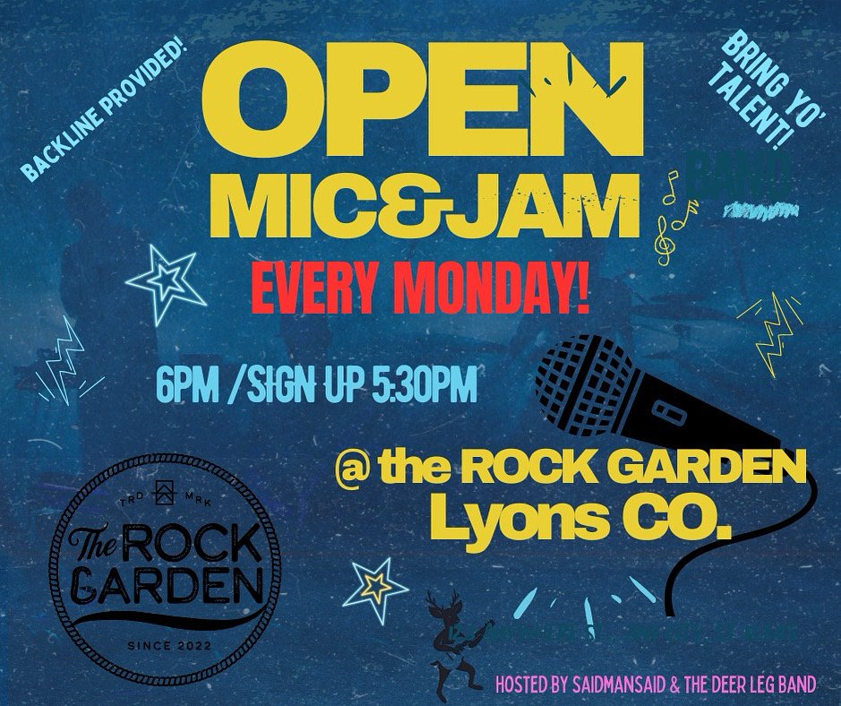 Open Mic Monday with Saidman Said