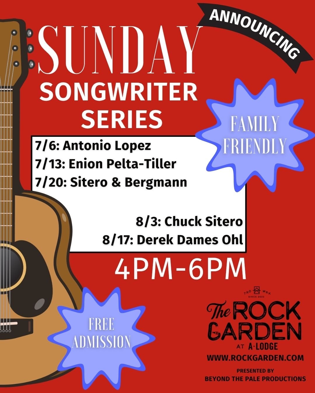 SUNDAY SONG SERIES