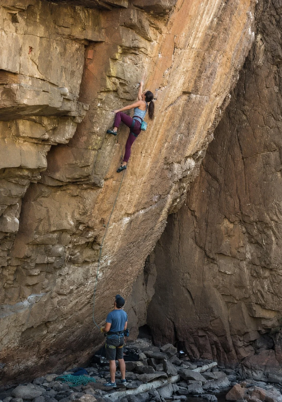 Rock Climbing in Lyons, Colorado