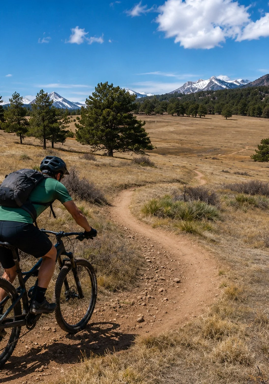 Mountain biking in Lyons, Colorado