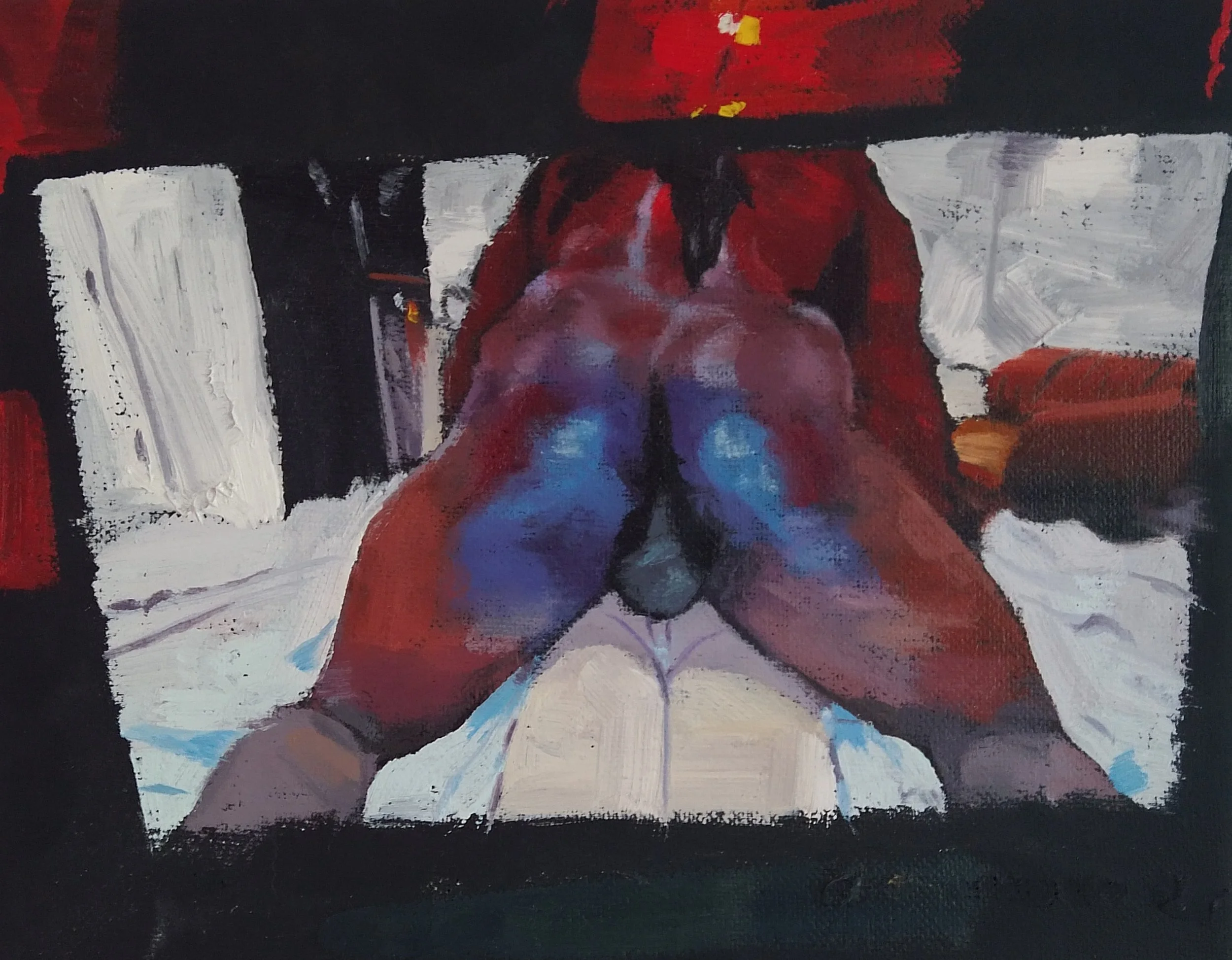 KeptSecret x Unknown Bottom
Oil on canvas, 8"x10"