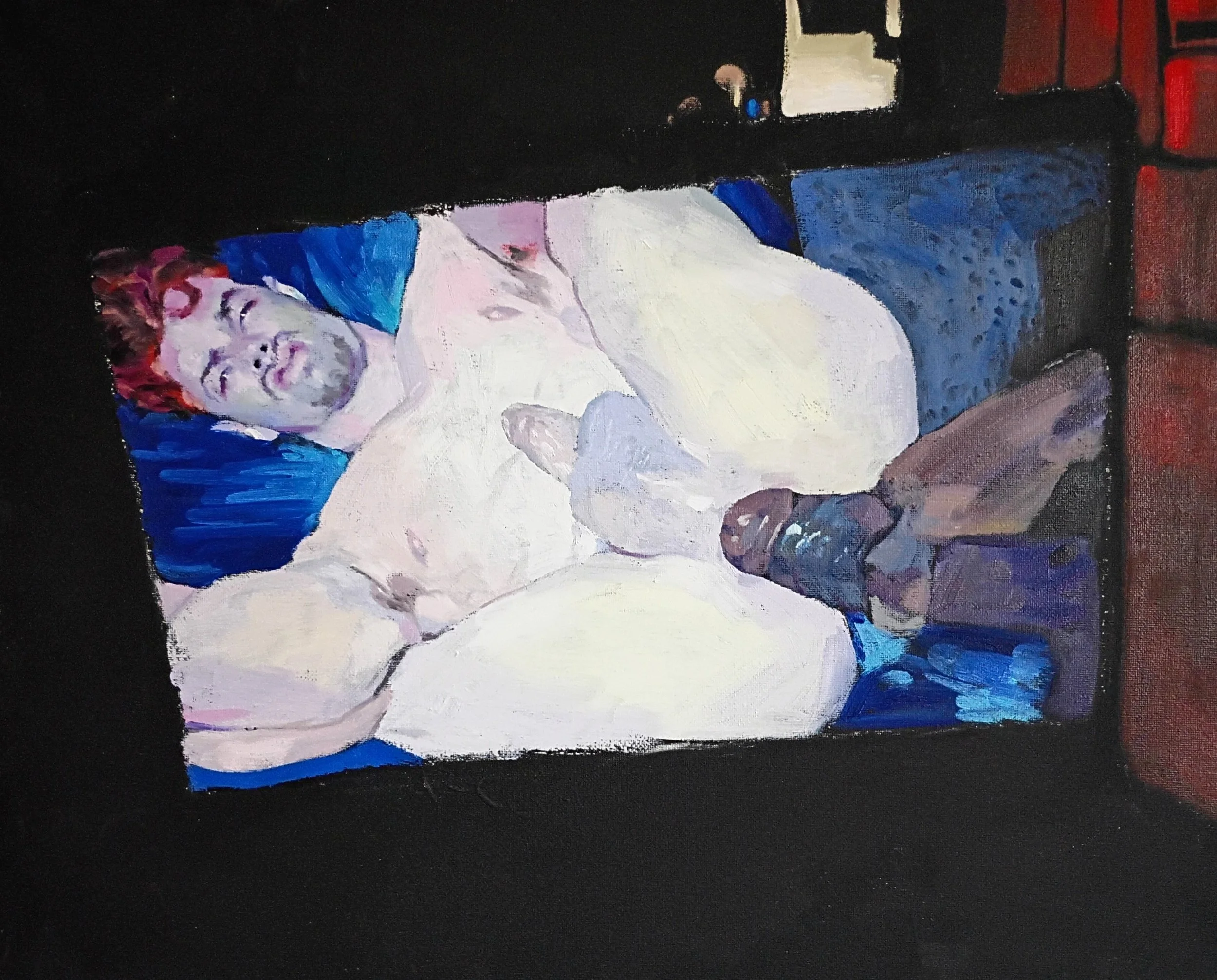 WoodTwink X KeptSecret
Oil on canvas, 16"x20"