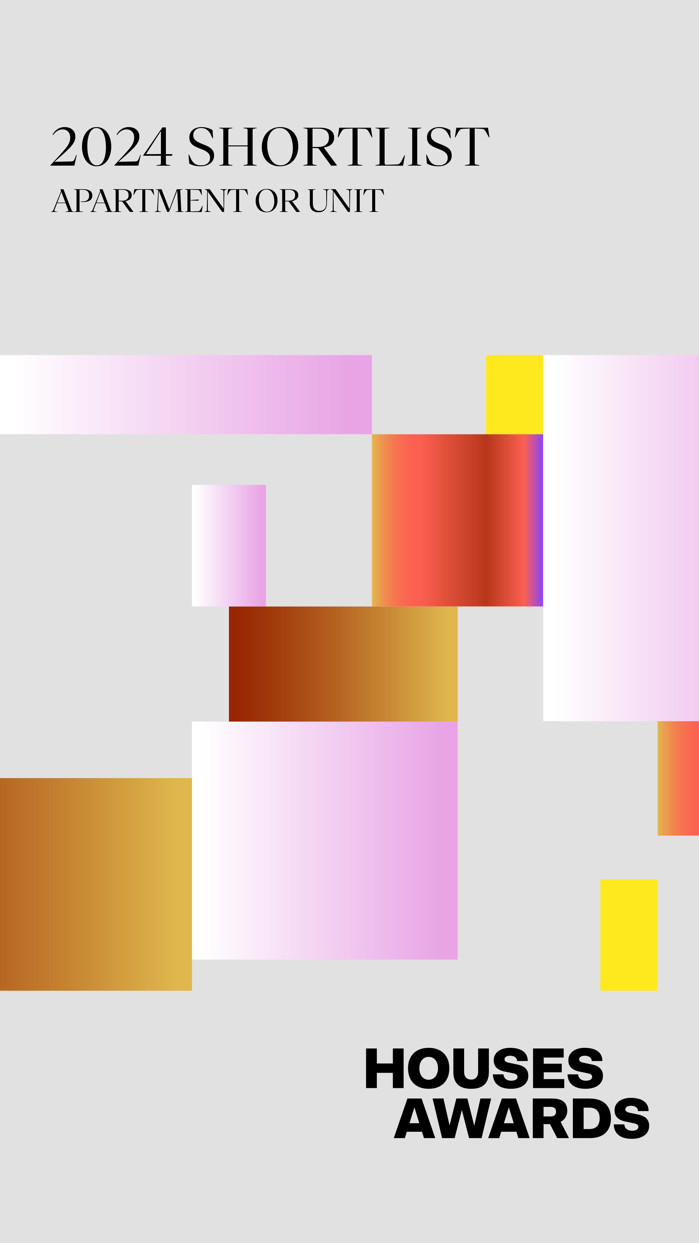 April 2024 | HOUSES Awards Shortlist, Apartment or Unit | Rock Salt Apartment