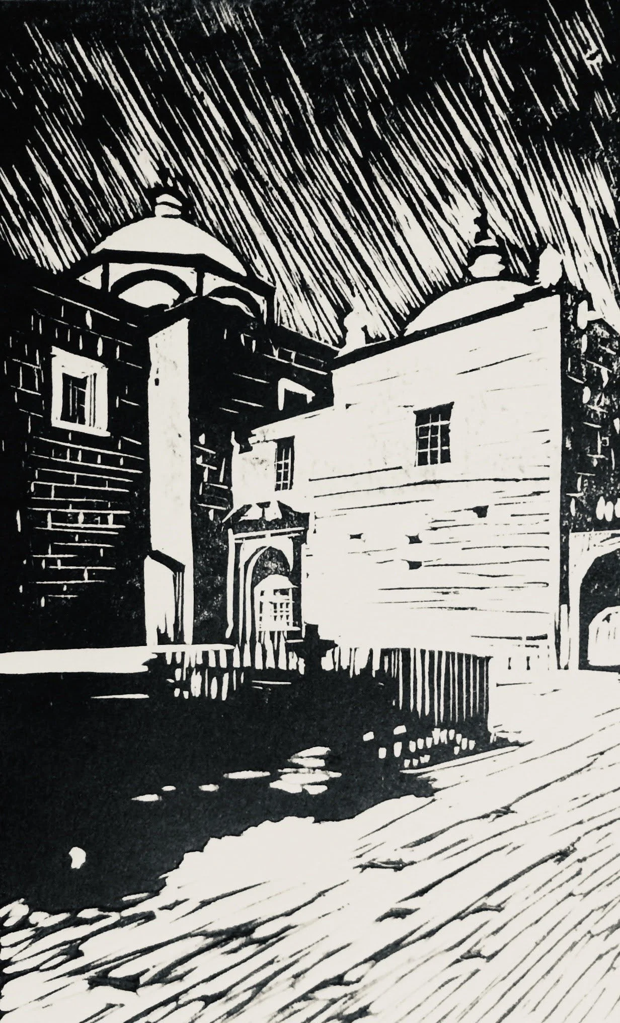  Iglesia , 2018. 8" x 5". 