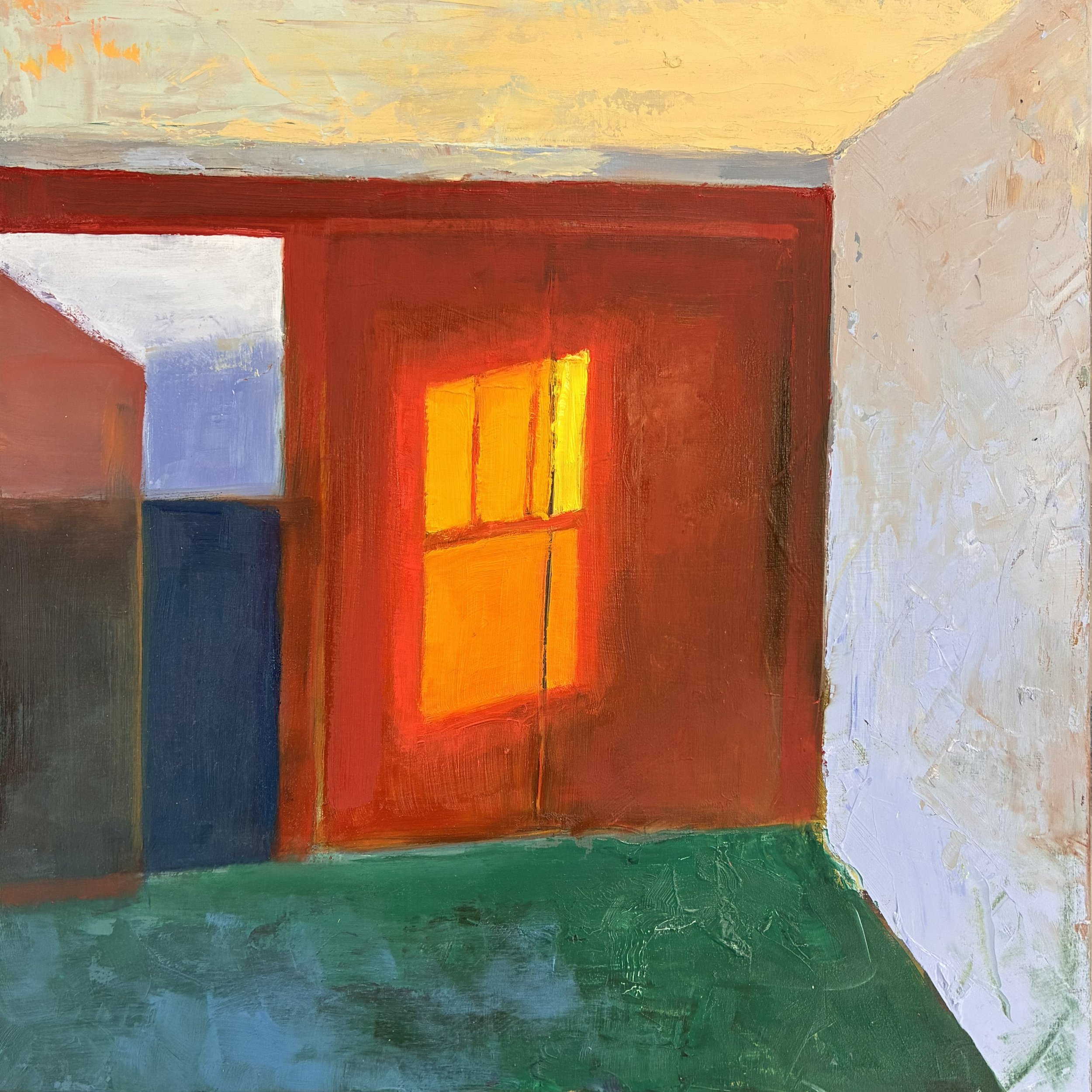  Eric's , 2026. Oil on panel, 12" x 12".