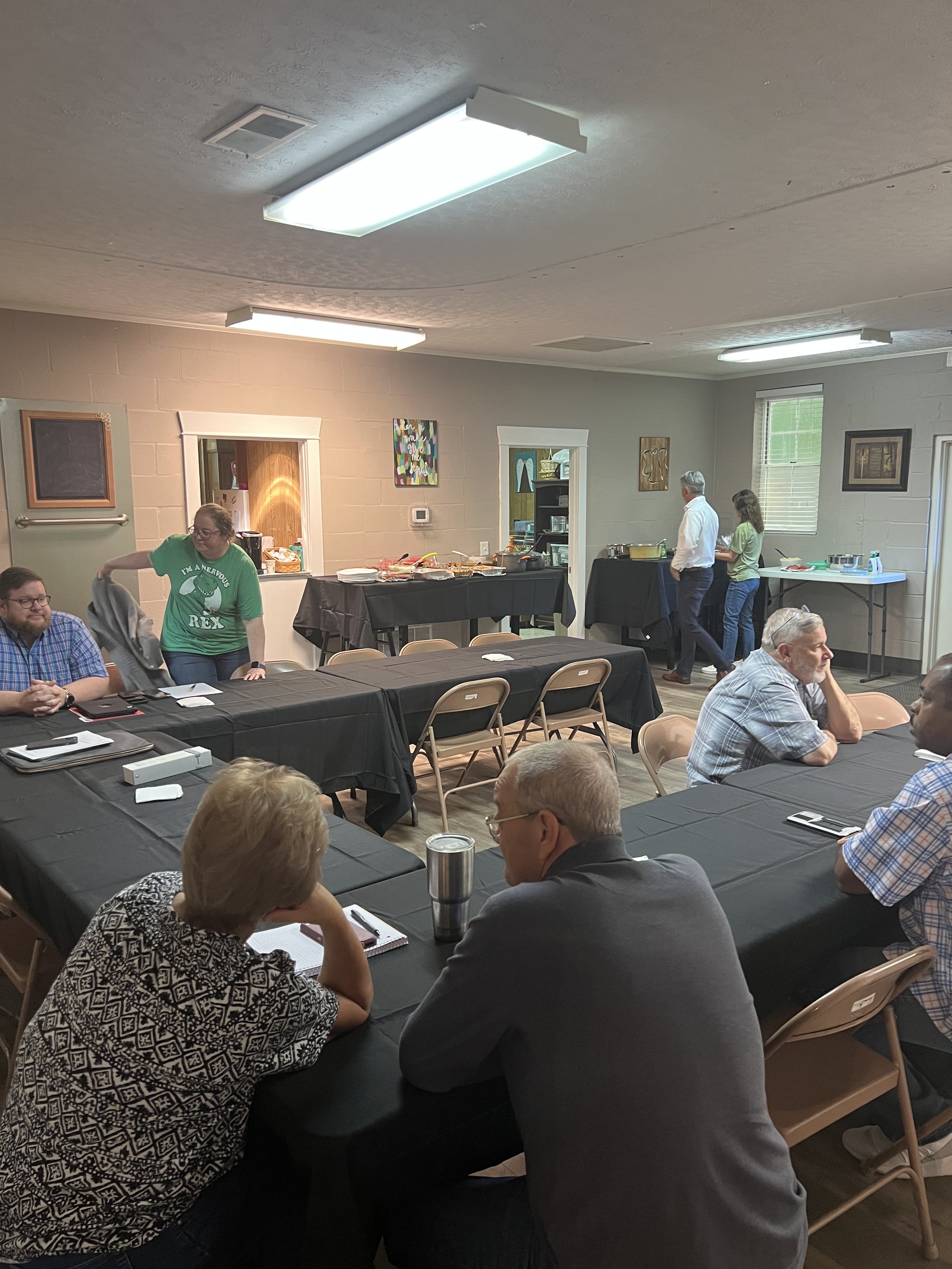 Business meeting-Pot Luck
