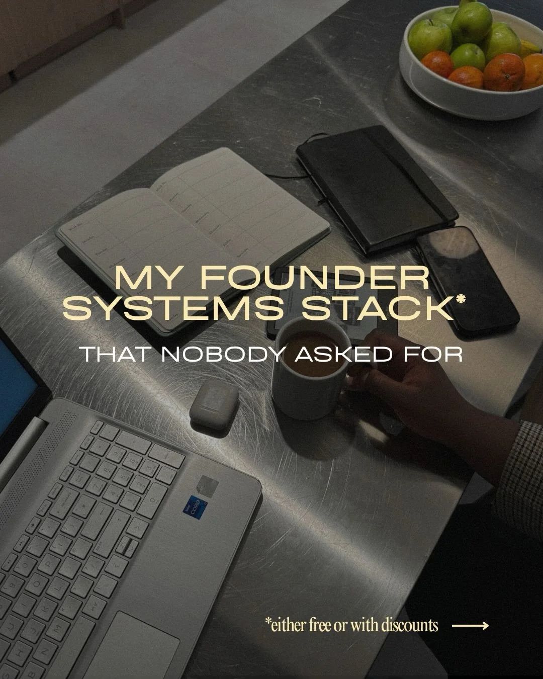 The 7 tools keeping us running smoothly. Not an ad! Just what we genuinely love and use :)

All free or with discounts. Grab them at my link in bio.