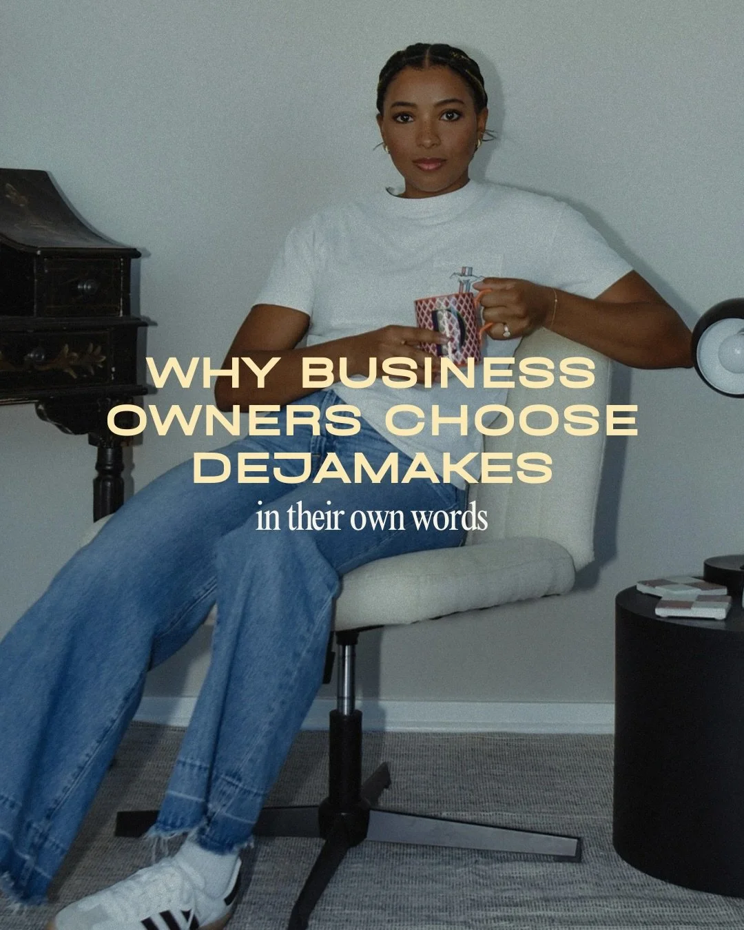 of course you&rsquo;ll love the way your logos look, but I&rsquo;m also here to:

- help give you the confidence to pitch to your ideal client without second guessing your visual presence

- recoup 100s of hours of your time back spent clicking aroun