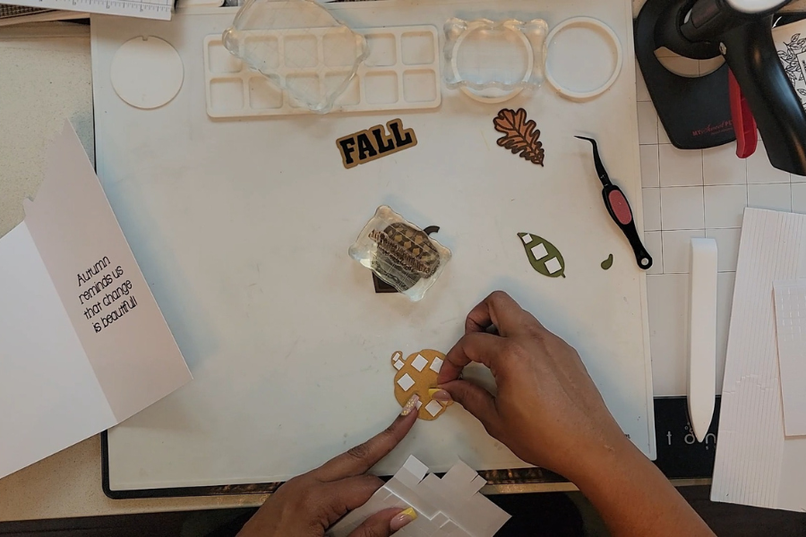 Happy Fall card.adding foam tape.png