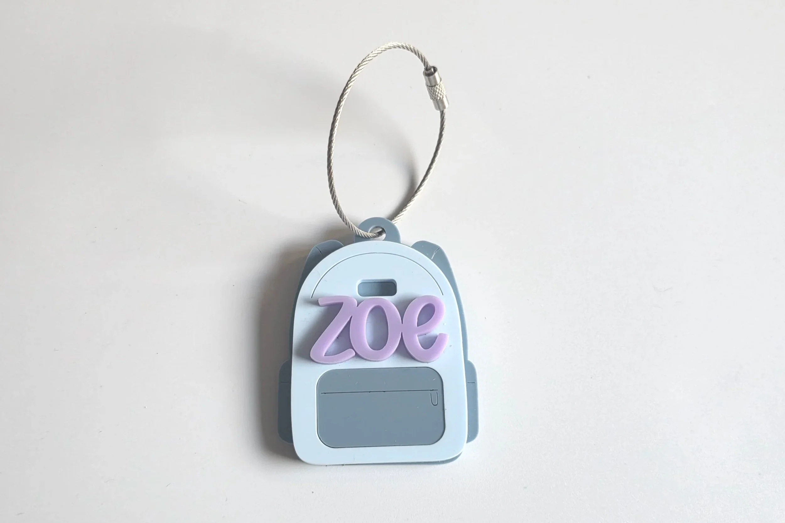 Personalized Backpack Bag Tag/Keychain