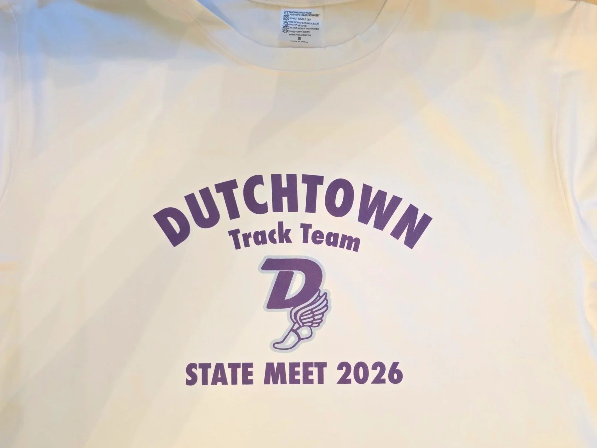 Custom High School Track Team T Shirt