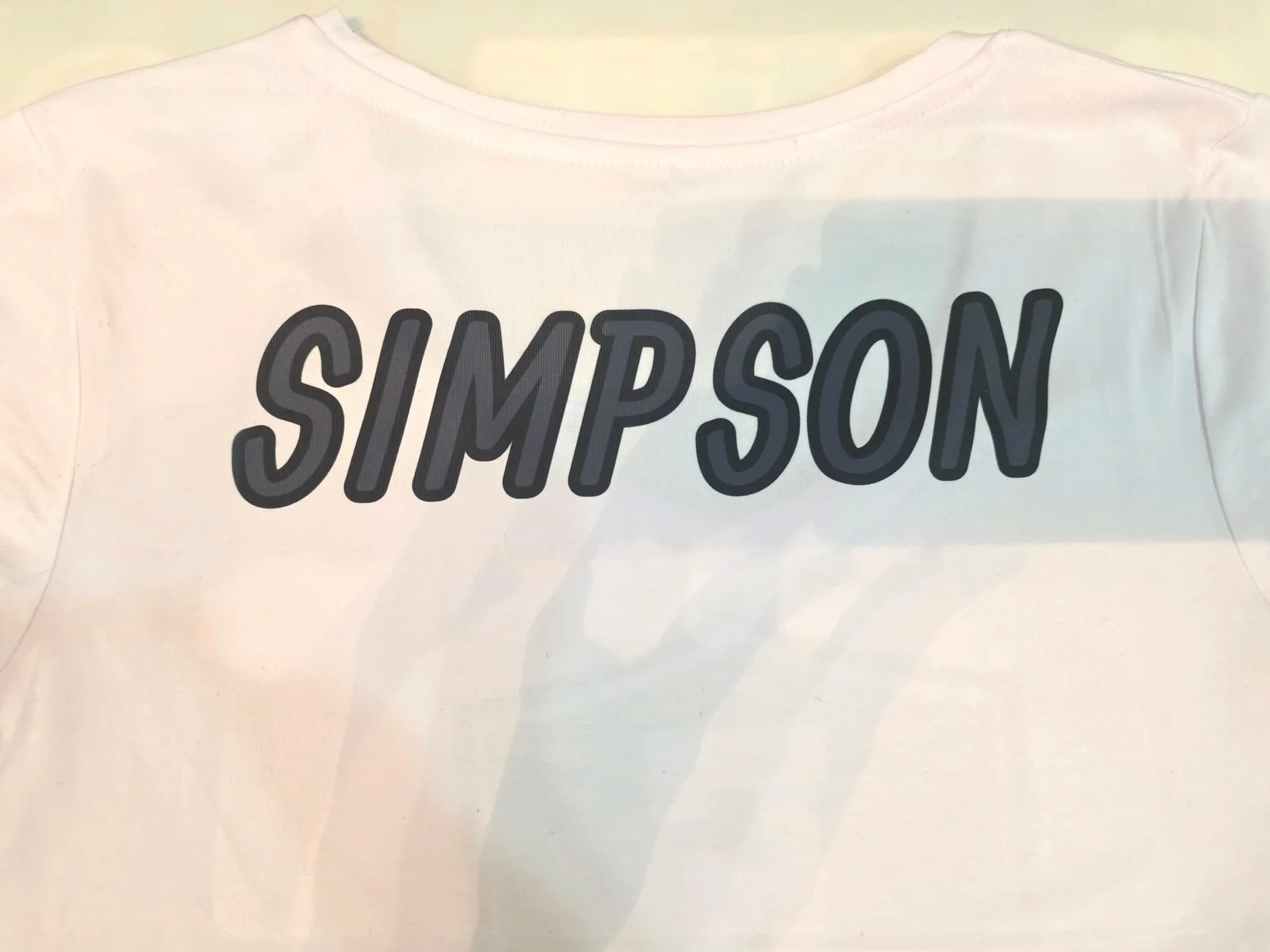 Track Team T shirt Personalized (Back)