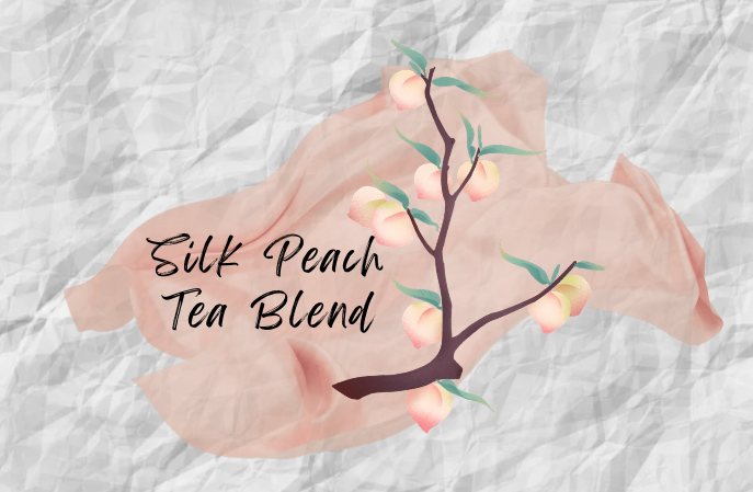 Silk Peach Tea Blend (Organic Fujian Oolong Tea)