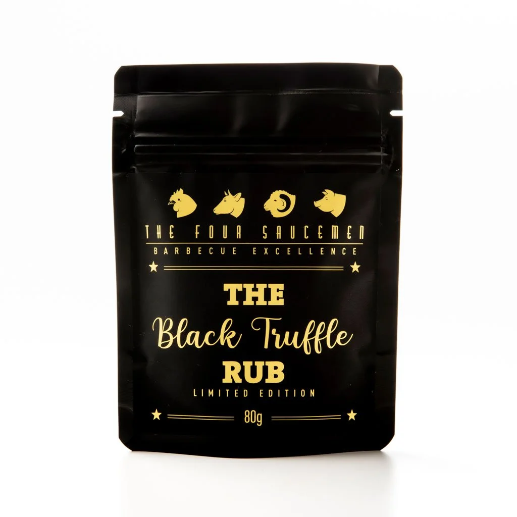 The Black Truffle Rub NEW 100g pack — The Four Saucemen