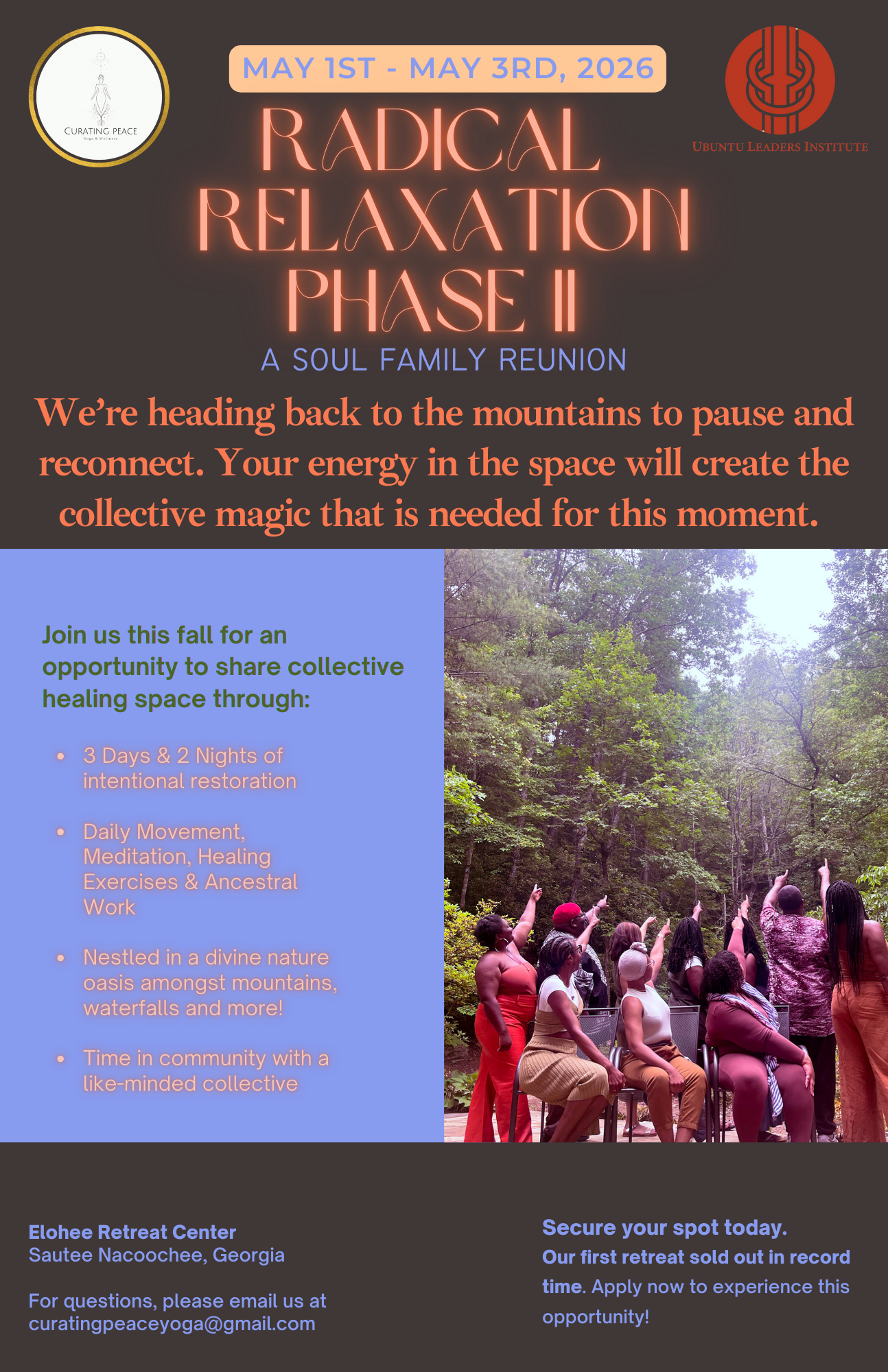 Radical Relaxation Phase II: Soul Family Reunion