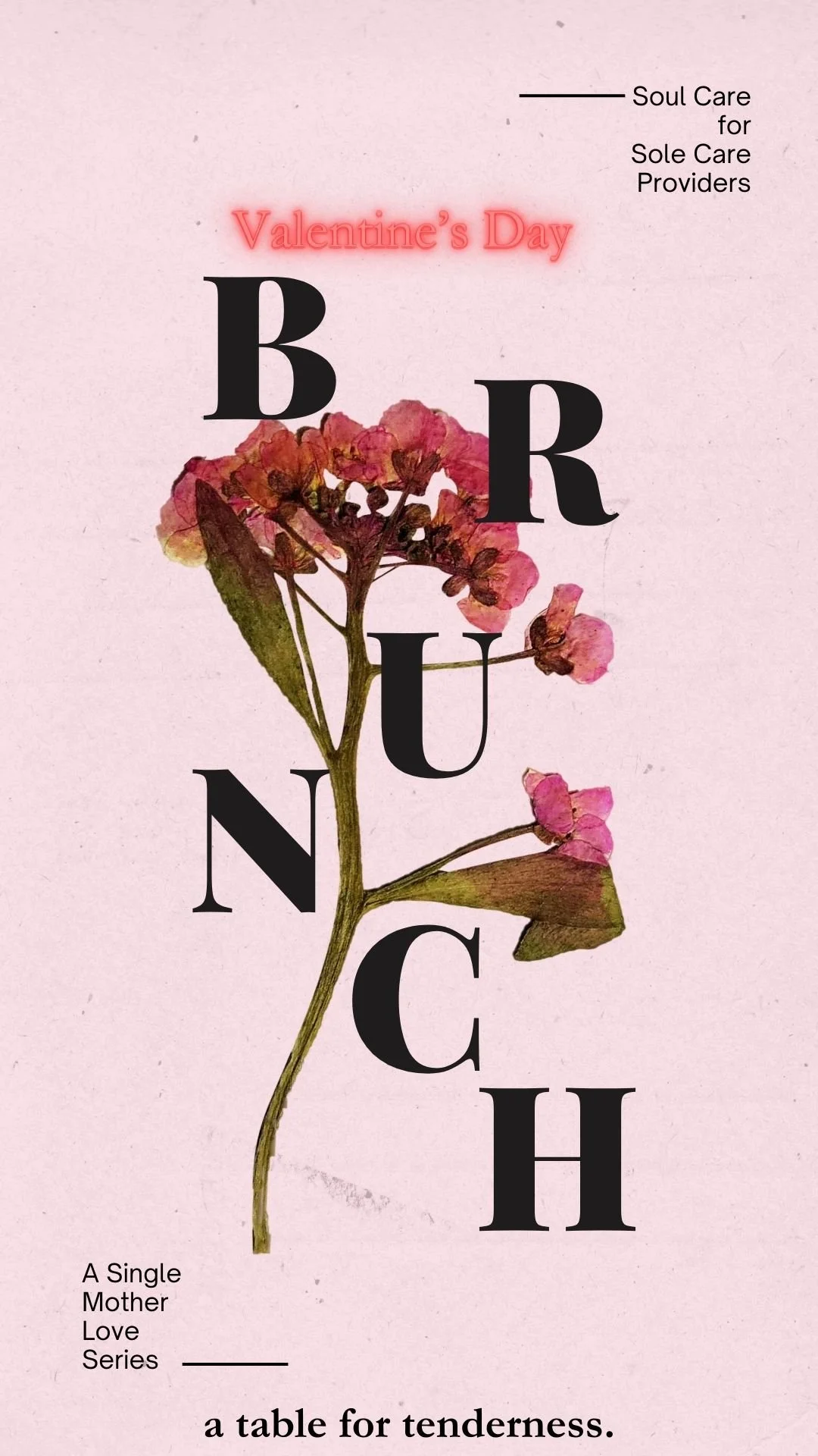 (Pre-Sale) Soul Care for Sole Care Providers - Valentine’s Day Brunch