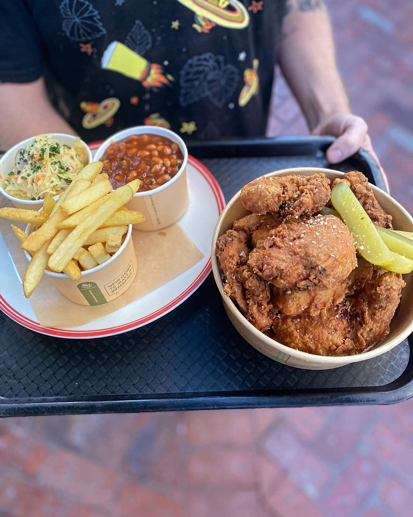 Just look how good this chicken looks, available from 5pm 🤤 

Sorry for the spam x