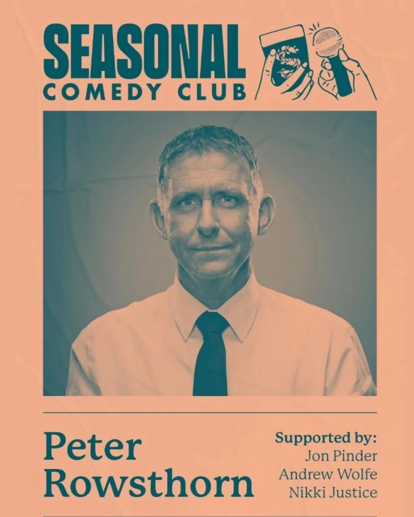 @seasonalbrewingco and @seasonalcomedyclub_ 

PETER ROWSTHORN AT THE SEASONAL BREWING CO. NEXT FRIDAY! 

More than 2/3rds of the tickets have sold ✅ 
Get the final available tickets now at the link below 

https://www.trybooking.com/events/landing/11