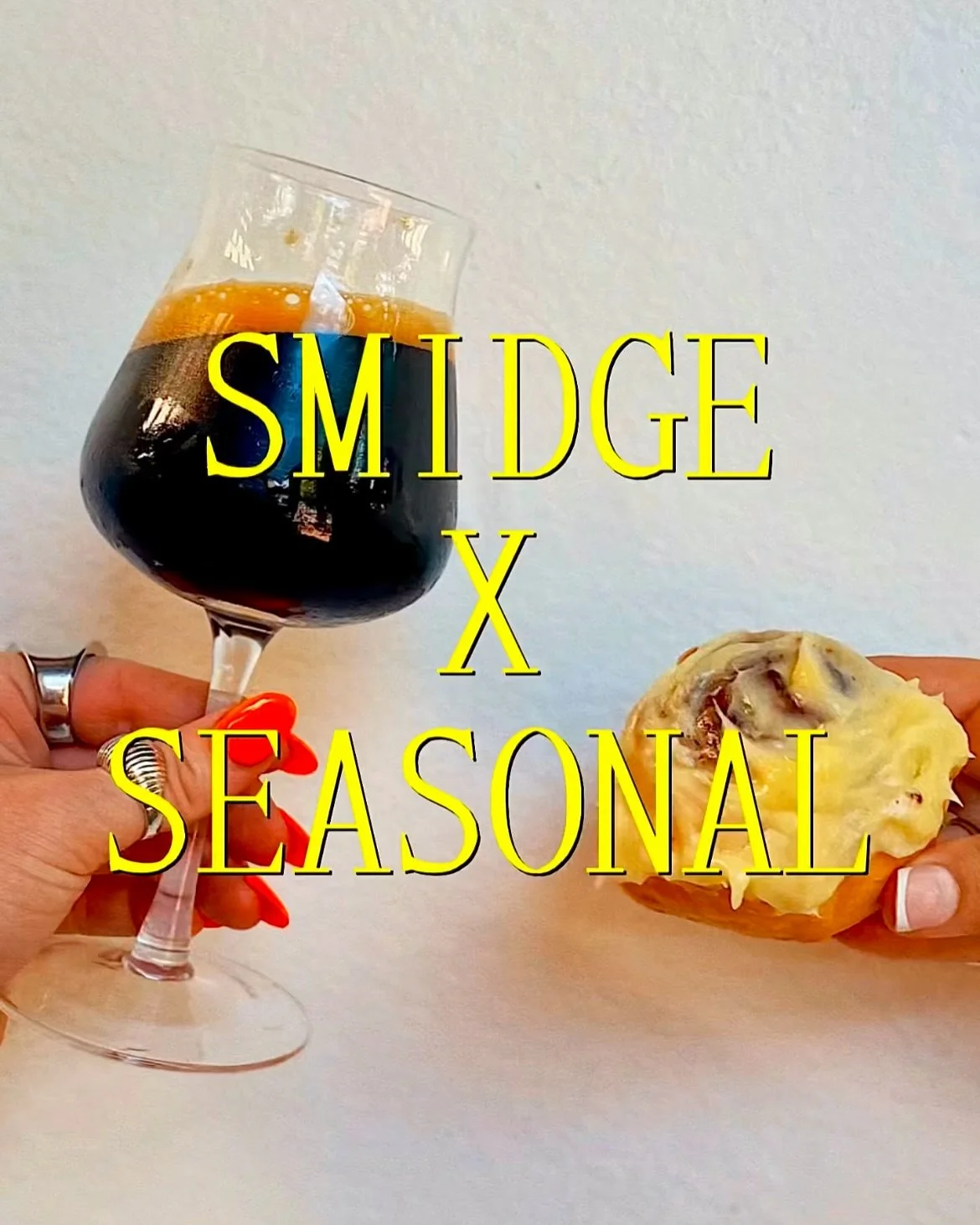 WHY DON&rsquo;T YOU COME TO THA SMIDGE BDAY BASH @ SEASONAL! 🍪🍰🍻

We have added ONE more day of ticket sales to our very exciting little treat pairing!
It&rsquo;s your last call to join us this Sunday at 10am for some bevs and breakfast&hellip;

W