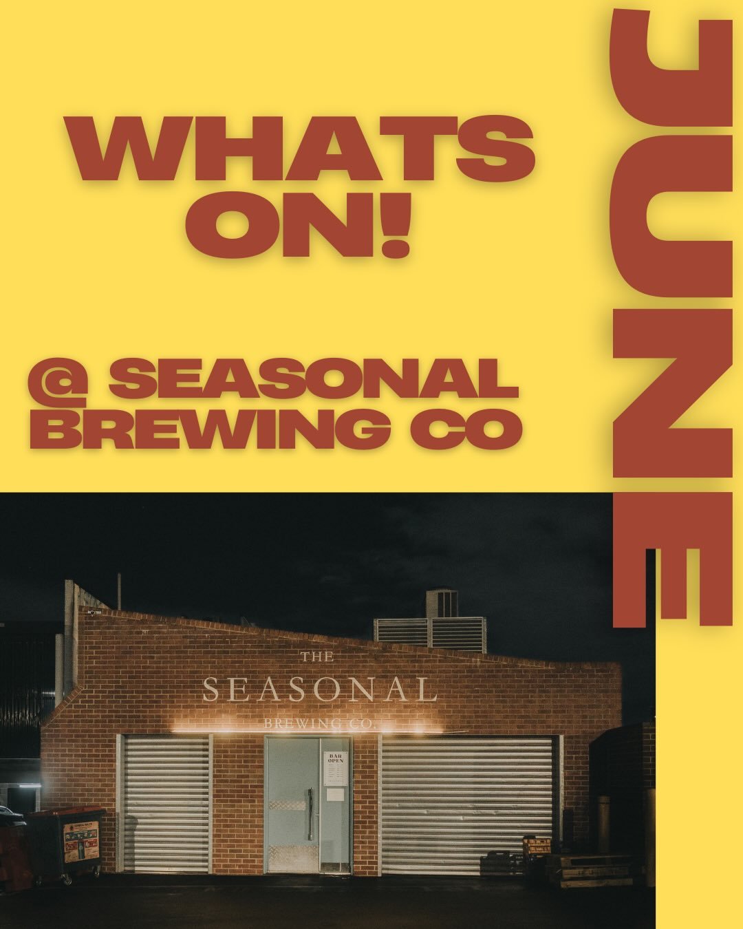 NEW MONTH, NEW SHOWS AT THE SEASONAL BREWPUB IN MAYLANDS 

- @seasonalcomedyclub_ presents TONY MARTIN! Friday June 12th Single digit seats remaining, get in quick!

- @perm.res presents @spclbeamcannon and friends (@_kestrel_band_ @coldspring.band a