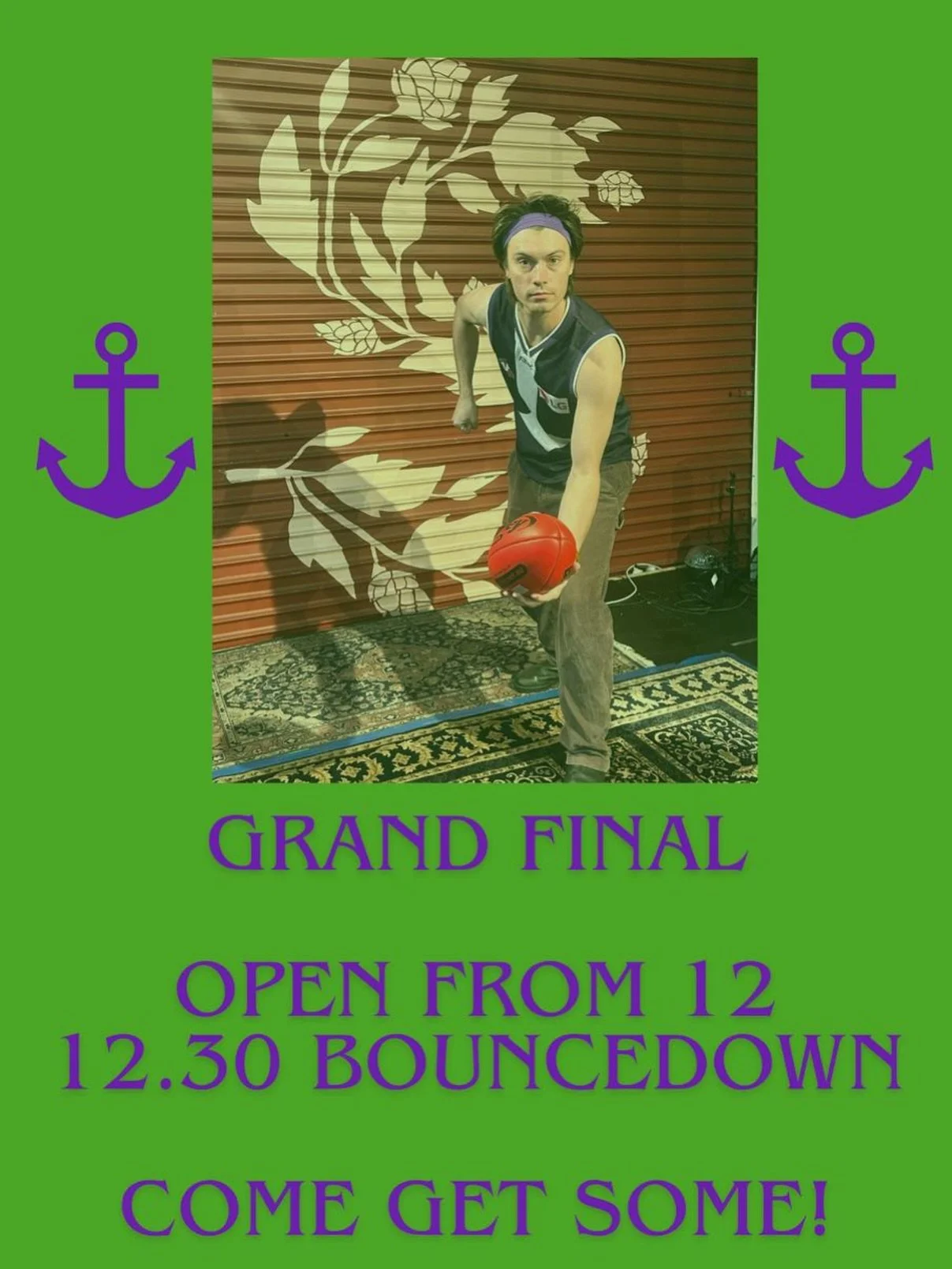 HELLO! 💜⚓️

Little late notice but whatevs.
Come get around it tomorrow @ ya local brewpub!
Our wifi may be a bit shaky but we&rsquo;ll persevere!

RAISE THE ANCHOR! 🥳